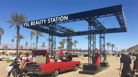 coachella ysl lounge|Yves Saint Laurent pop.